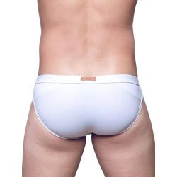 2Eros Swim Brief VB13 BLK Label White (T9900)