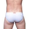 2Eros Swim Brief VB13 BLK Label White (T9900)