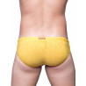 2Eros V10 Textured Swim Brief Signet Ripple Yellow (T9920)