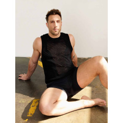 2eros Amalfi Singlet Black (T9973)