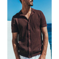 2eros Amalfi Shirt Carbon Black (T11239)