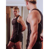 Supawear Speed Singlet Tank Top Black (T11666)