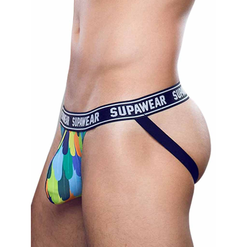 Supawear POW Jockstrap Underwear Peacock (T8538)