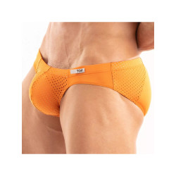 TOF Paris Temptation Microfiber Mini Brief Underwear Orange (T12179)