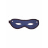 Rouge Leather Open Eye Mask Blue (T11429)