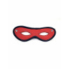 Rouge Leather Open Eye Mask Red (T11430)