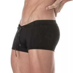 ToF Paris Plain Mini Swim Trunks Black (T11695)